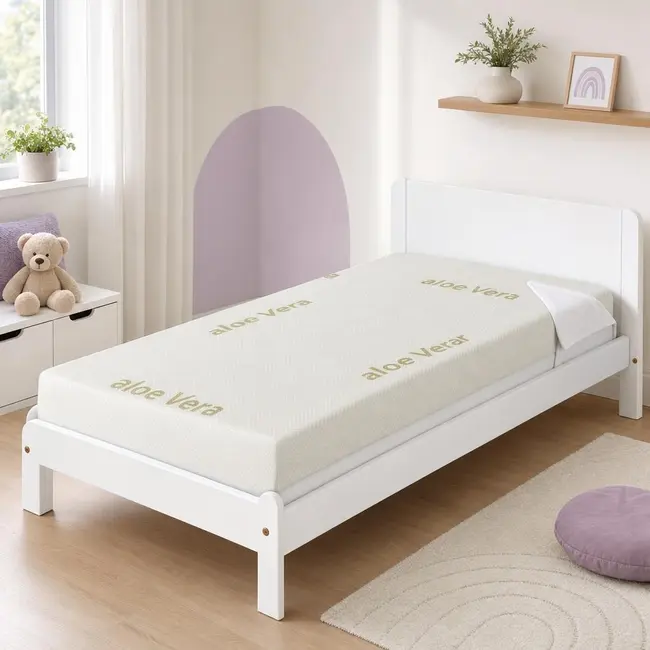 Saltea SafeNest Deluxe 180x120x12 cm in 3 straturi cu 2 fete pentru paturi- ASC6427968008659