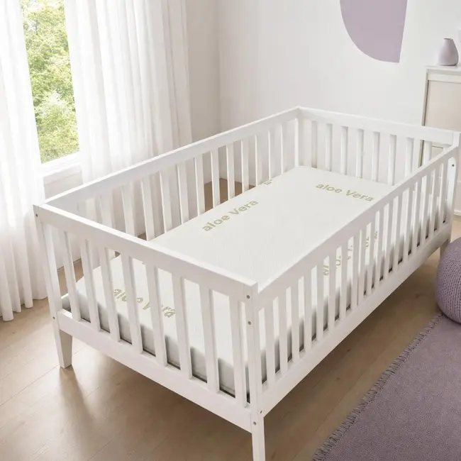 Saltea SafeNest Deluxe 170x110x12 cm in 3 straturi cu 2 fete pentru paturi - ASC6427968008680