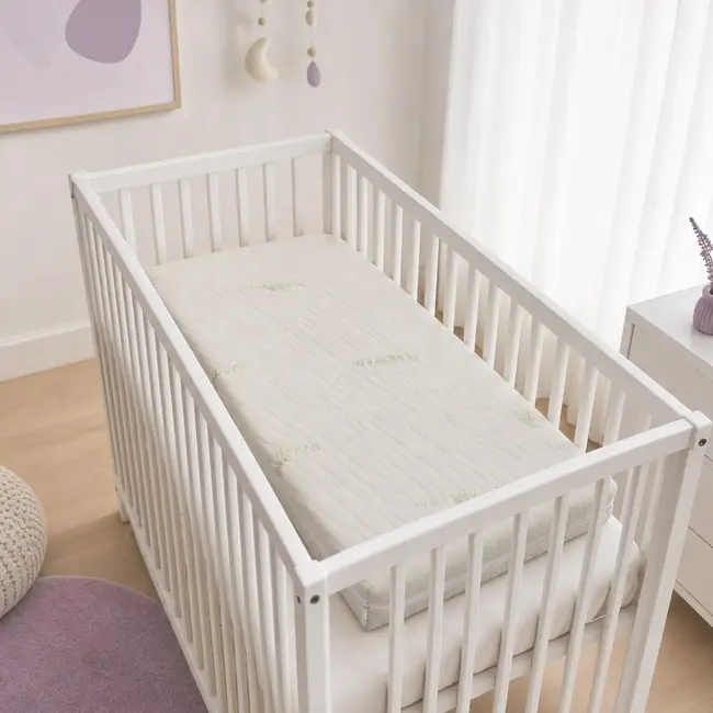 Saltea SmartNest Extraconfort 120x60x14 cm cu husa de Jacquard Deluxe pentru pat bebe - ASC6427968009144