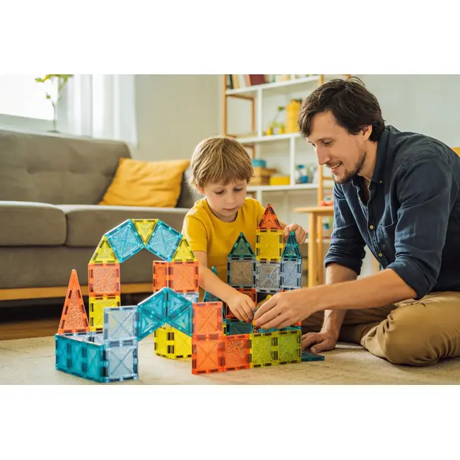 Joc de constructie magnetic - 48 piese (5.5 cm)