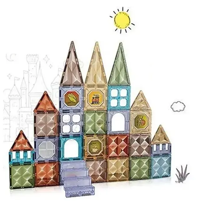 Joc magnetic  diamond - 48 piese (7.5 cm)