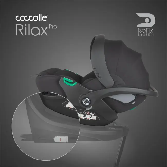 Scoica auto isize coccolle rilax black smb325080460