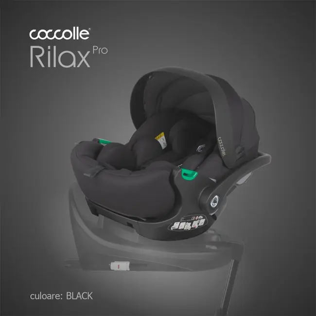 Scoica auto isize coccolle rilax black smb325080460