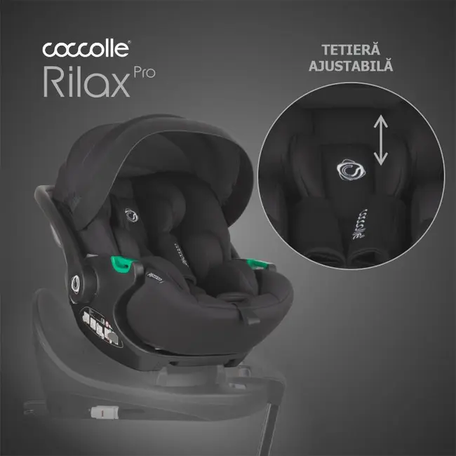 Scoica auto isize coccolle rilax black smb325080460