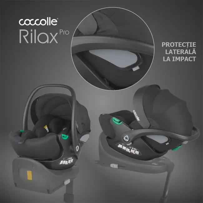 Scoica auto isize coccolle rilax black smb325080460
