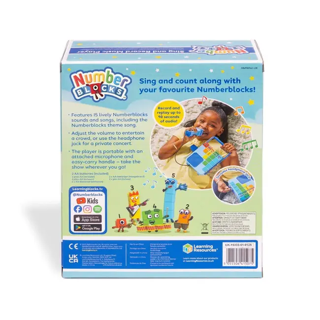 Statie muzicala cu microfon - numberblocks&reg;