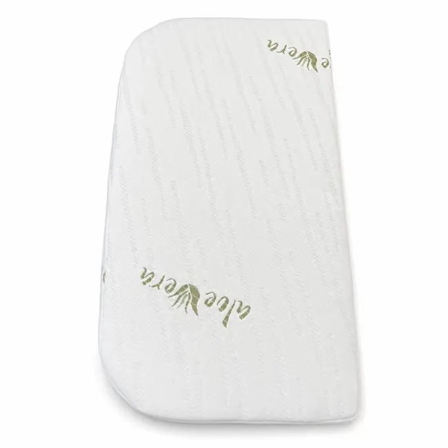 Saltea DualNest Semiovala 88x48x8 Cm in 3 straturi Pentru pat co-slepper, Husa Jacquard Deluxe - ASC6427968020217