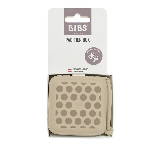 Bibs - cutie multifunctionala pentru depozitare suzete, studio collection polka dots mega vanilla dark oak bbb420037245