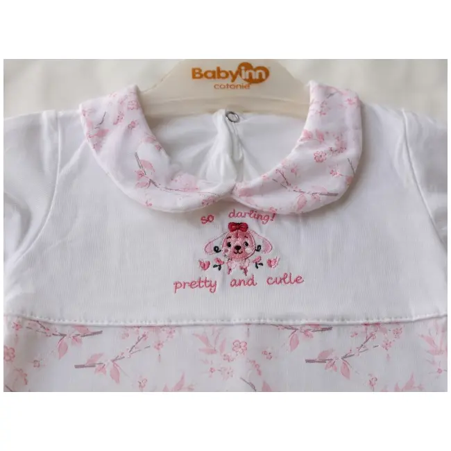 Compleu din doua piese, tricou si pantaloni, babyim, bumbac sbs4