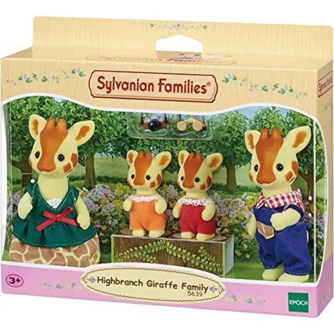 Figurine sylvanian families-familia girafelor sf5639