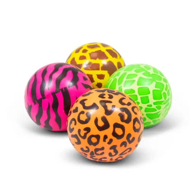 Jucarie antistres - bila safari neon