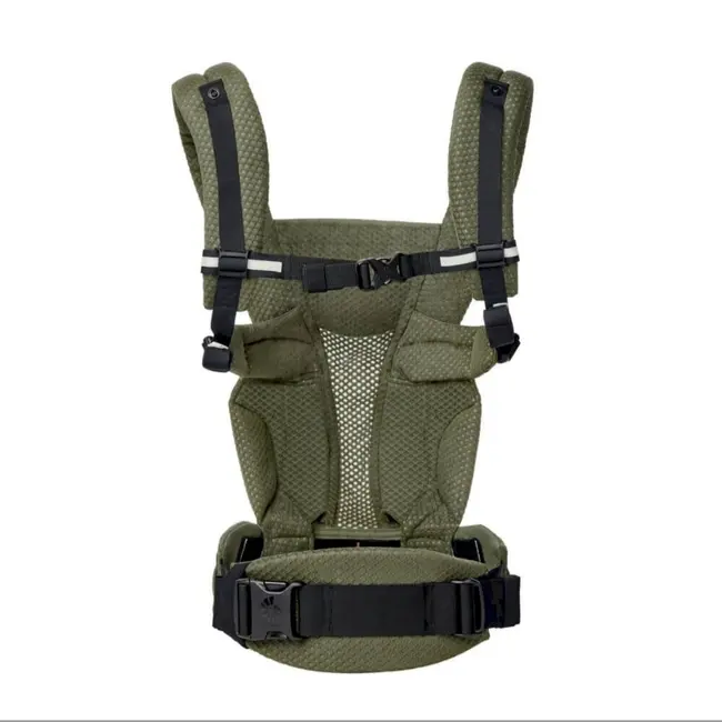 Marsupiu Pentru Bebelusi Ergobaby Omni Breeze Respirabil Si Confortabil 0 - 4 Ani Olive Green Pjbbcz360polive
