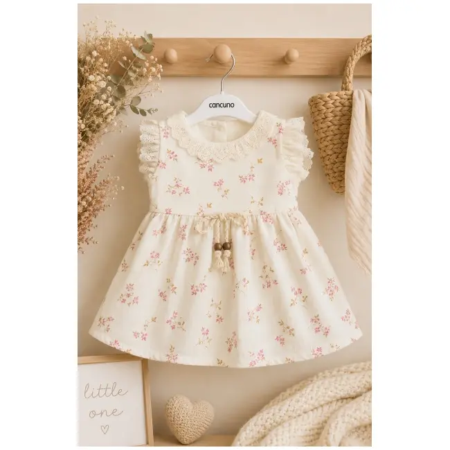 Rochita cu floricele pentru bebelusi, bebly kids tram7-3-2