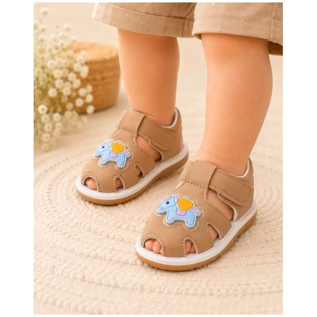 Sandalute cu piuitoare - calut snd5-12