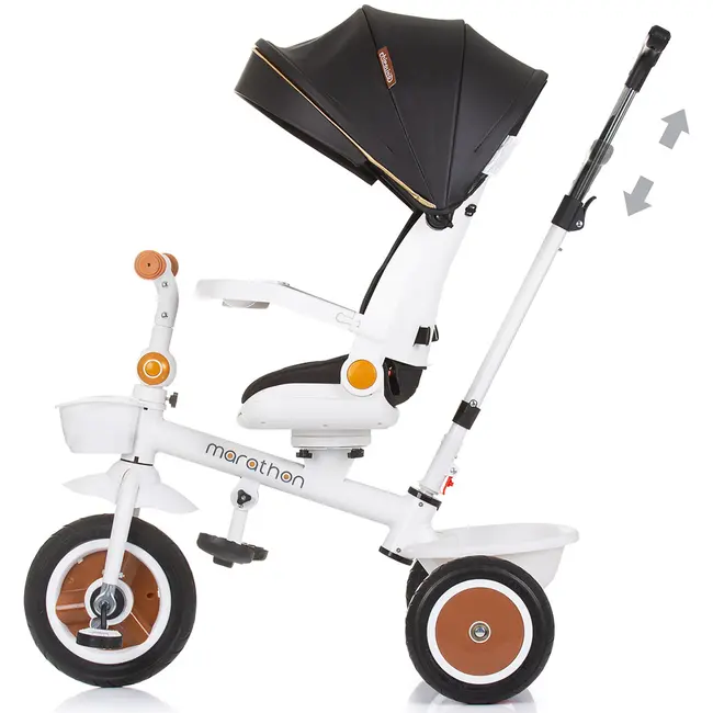 Tricicleta Chipolino Marathon black white HUBTRKMRT02402BW