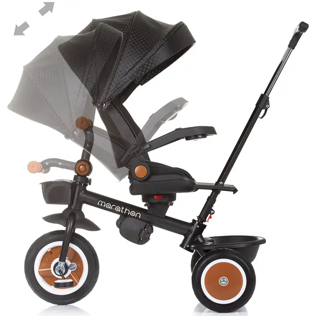 Tricicleta Chipolino Marathon obsidian HUBTRKMRT02401OB