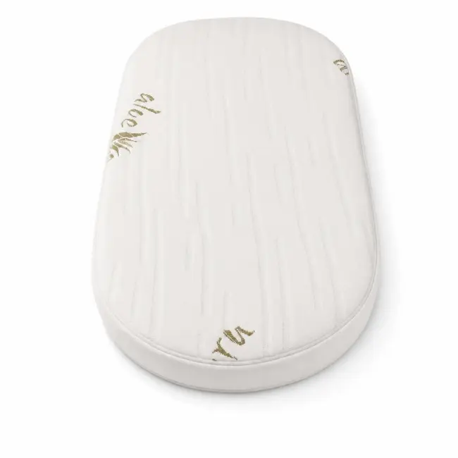 Saltea Ovala Fiber 75x45x4 cm in 2 straturi  pentru cos / patut , 2 fete diferite, husa Jacquard Deluxe - ASC6427968020521