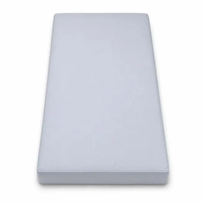 Saltea SmartNest 160x80x12 cm in 5 straturi pentru paturi copii 2-12 ani, husa bumbac ranforce bleu uni - ASC6427968020606