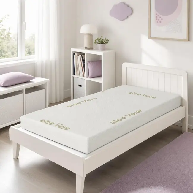 Saltea SafeNest Deluxe 190x80x15 cm in 3 straturi cu 2 fete pentru paturi - ASC6427968020651