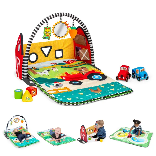Baby einstein - centru de activitati farm explorers busy barnyard grow with me bbb17327