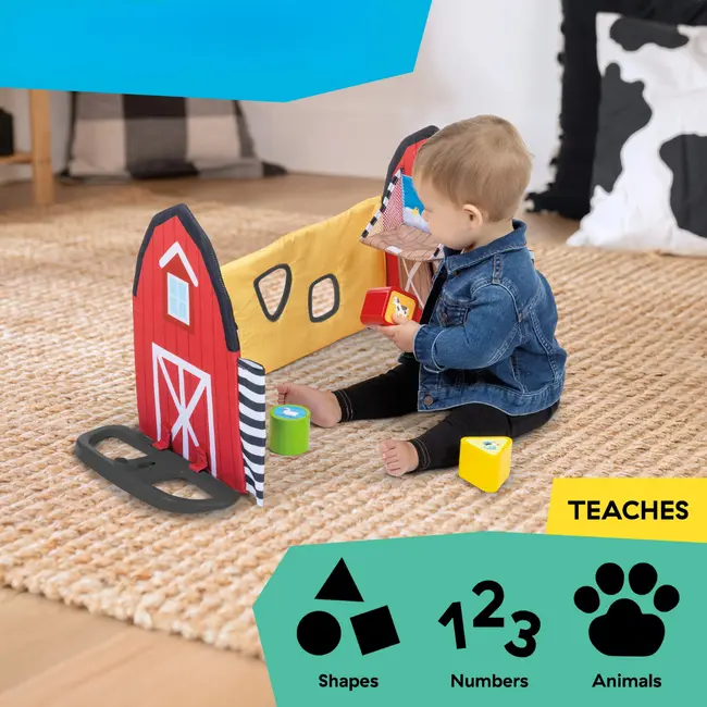 Baby einstein - centru de activitati farm explorers busy barnyard grow with me bbb17327