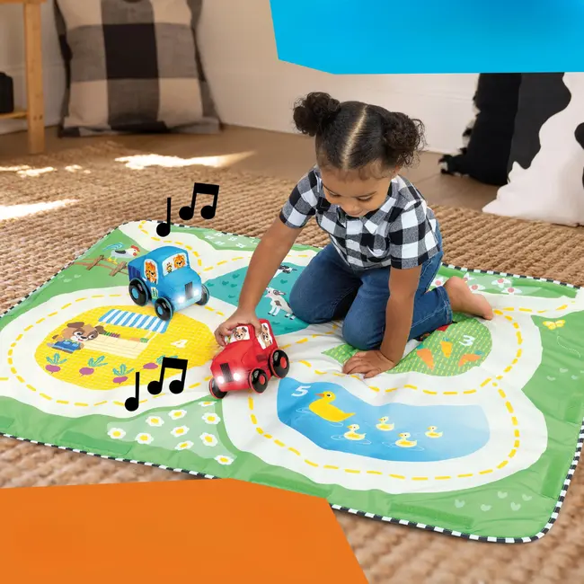 Baby einstein - centru de activitati farm explorers busy barnyard grow with me bbb17327