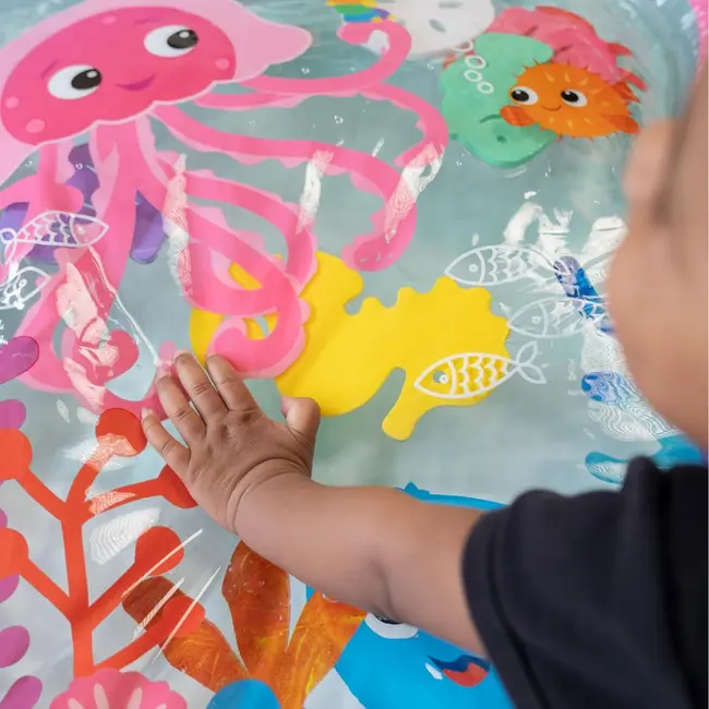 Baby einstein - covoras senzorial cu apa ocean explorers jiggling janet bbb17558