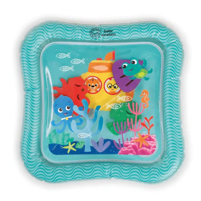 Baby einstein - covoras senzorial cu apa ocean explorers sensory splash water mat bbb16847