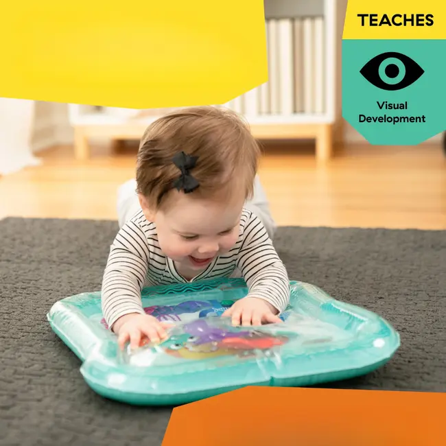 Baby einstein - covoras senzorial cu apa ocean explorers sensory splash water mat bbb16847