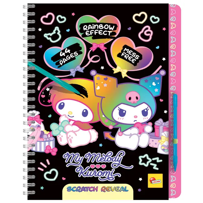 Carticica de razuit - my melody & kuromi