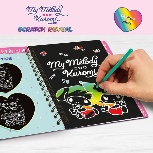 Carticica de razuit - my melody & kuromi