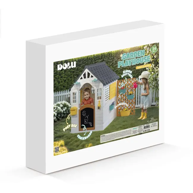 Casuta deluxe pentru copii - pastel