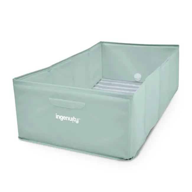Ingenuity - cadita pliabila pentru calatorii tuckaway travel tub sage bbb17267