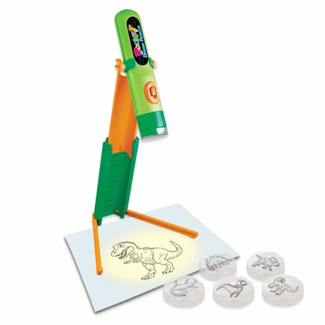 Mini proiector pentru desen - dinozauri