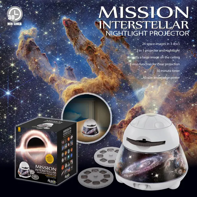 Proiector 2 in 1 - misiune interstelara