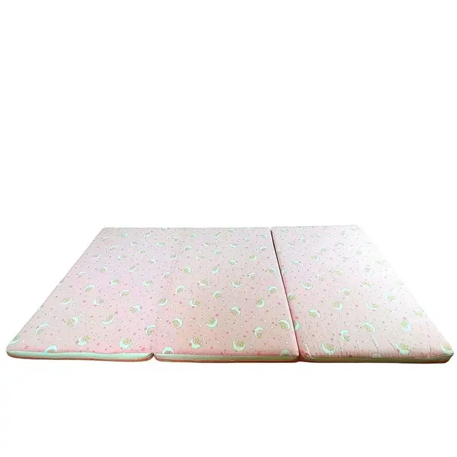 Saltea Pliabila Spuma Poliuretanica 120x60x4.5 cm - Cat on Moon Roz MYK00089270