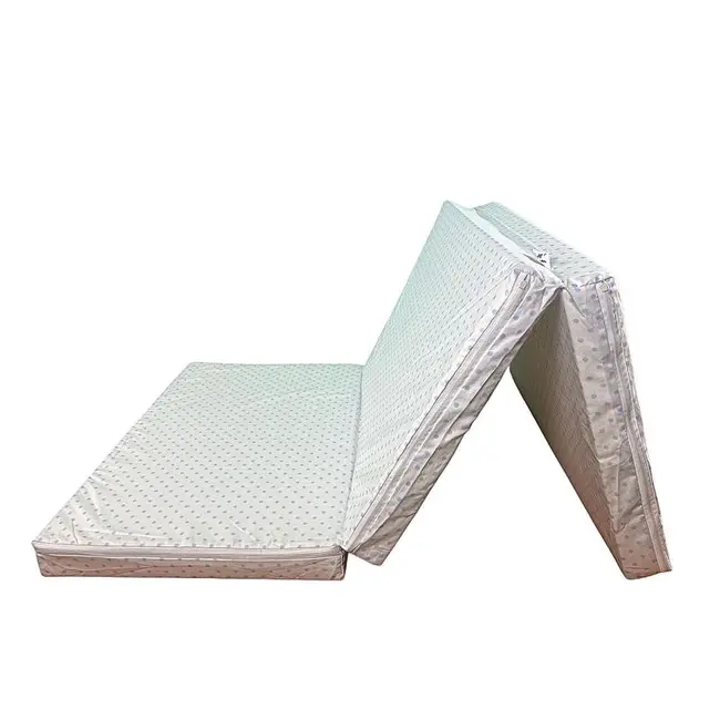 Saltea Pliabila Spuma Poliuretanica 120x60x5 cm - Light Blue Dots MYK00089274