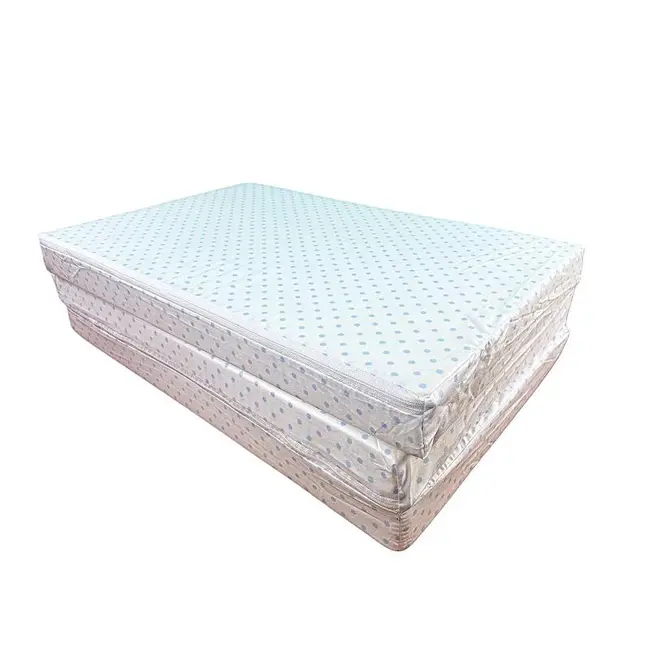 Saltea Pliabila Spuma Poliuretanica 120x60x5 cm - Light Blue Dots MYK00089274