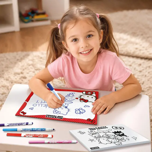 Scoala pentru desen - hello kitty & prietenii