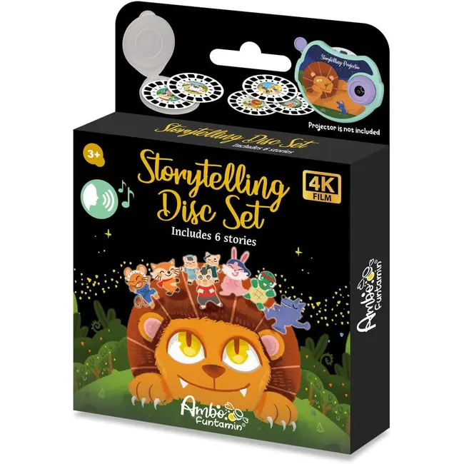 Set 6 discuri cu fabule pentru proiector