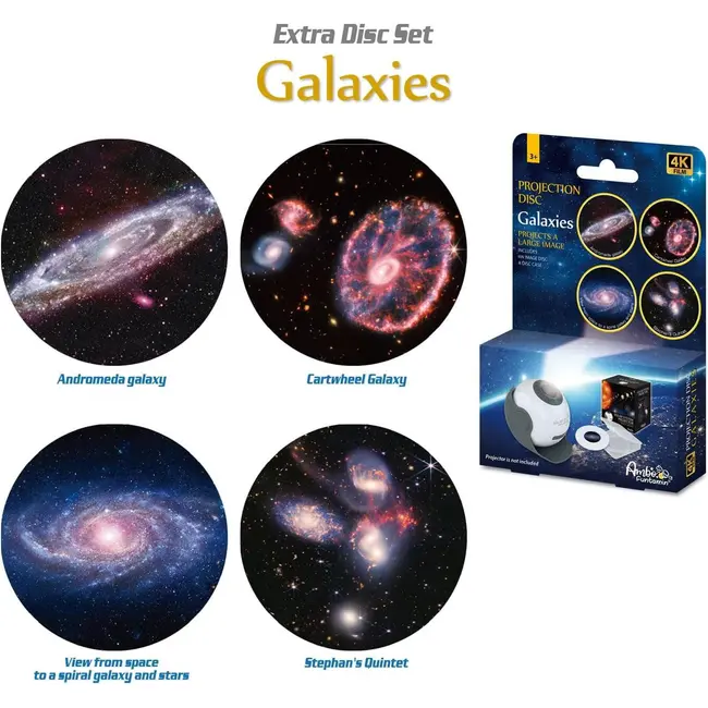 Set discuri pentru proiector - galaxii