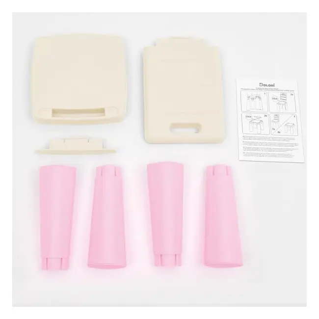 Set masa copii si scaune MyKids 04680/12 Light Pink MYK00089287
