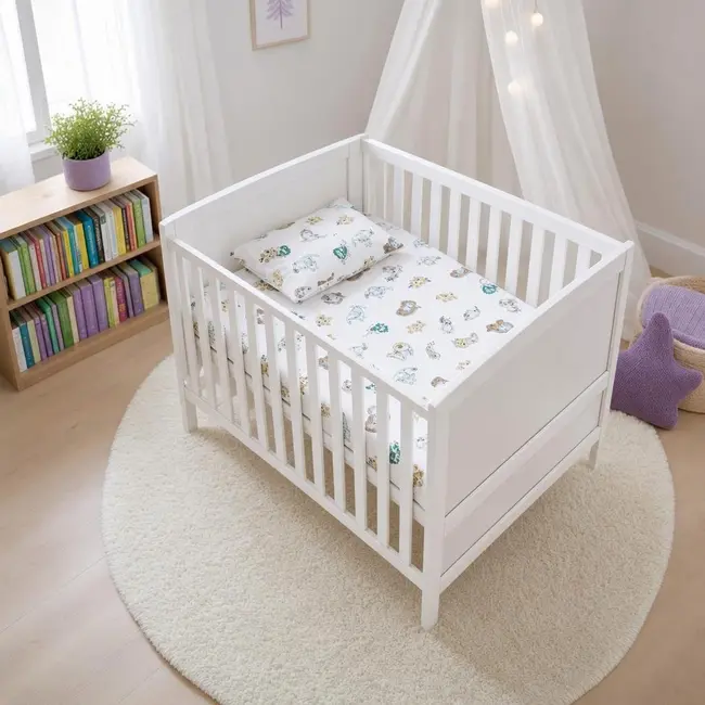 Lenjerie patut bebe 120x60 cm bumbac ranforce 3 piese Dino - ASC6427968020736