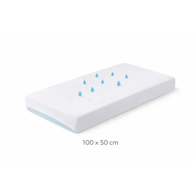 Cearsaf Impermeabil Din Jersey Pentru Copii Si Bebelusi 100x50 Cm ,   Respirabil, Antialergic, Lavabil 95  C Pjbgot014125