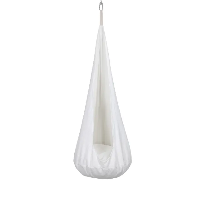 Leagan Tip Cocon Pentru Copii Meowbaby   Boucle White  ,   Locul Preferat Pentru Joaca Si Relaxare Pjbmbohkk93