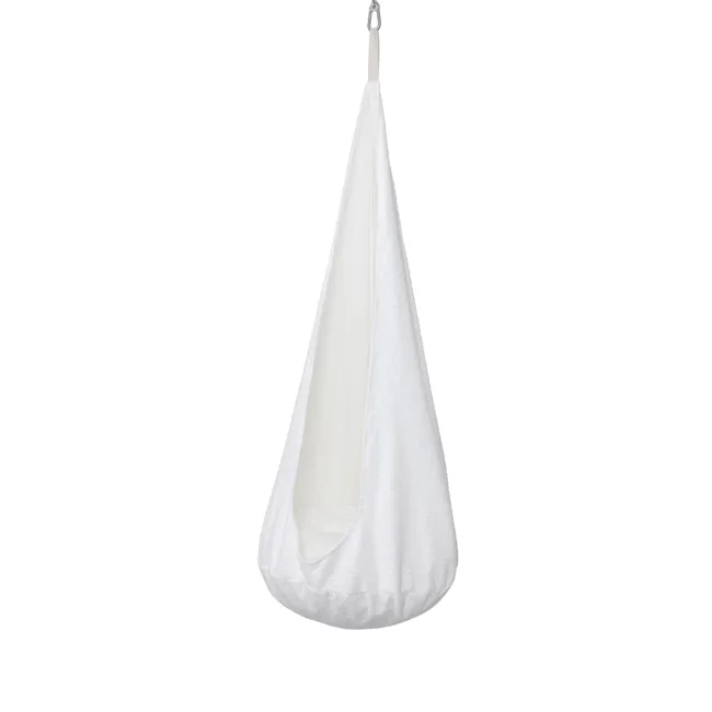 Leagan Tip Cocon Pentru Copii Meowbaby   Boucle White  ,   Locul Preferat Pentru Joaca Si Relaxare Pjbmbohkk93