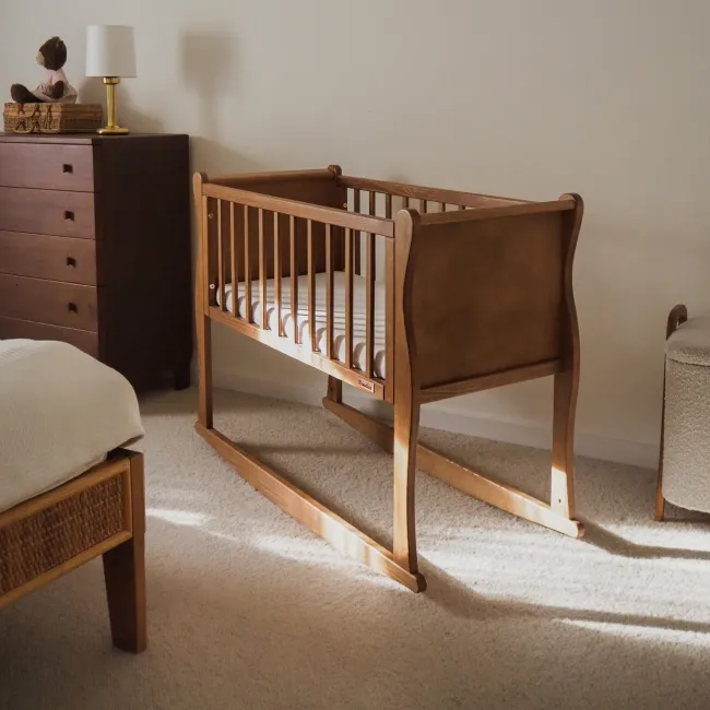 Patut Balansoar, Co-sleeping Din Lemn, Noble Vintage 90 X 40 Cm Pjbcribnobleskids