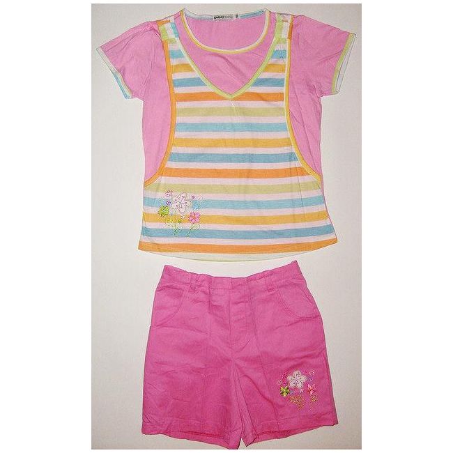 Costumas cu pantalonasi scurti si tricou - 3319A