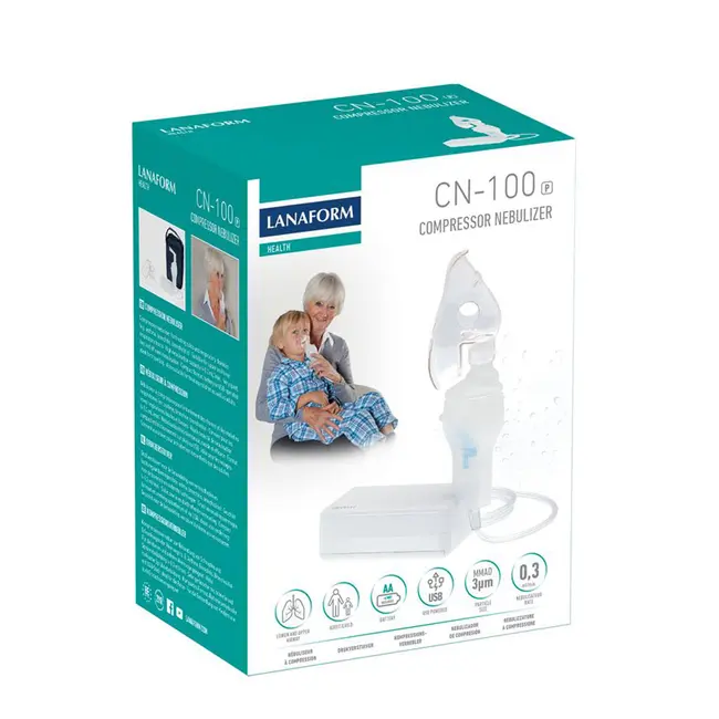 Aparat de aerosoli cu compresor portabil cn100p lanaform