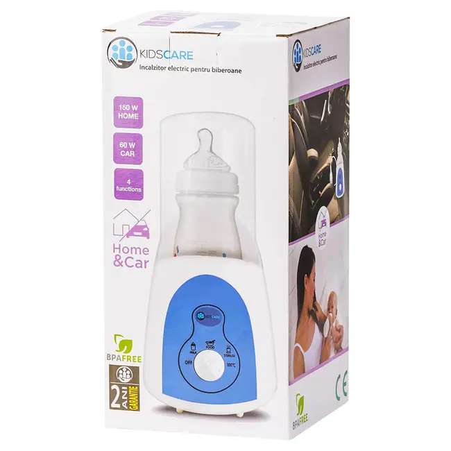 Incalzitor biberoane 5 in 1 pentru casa si masina kidscare kc107